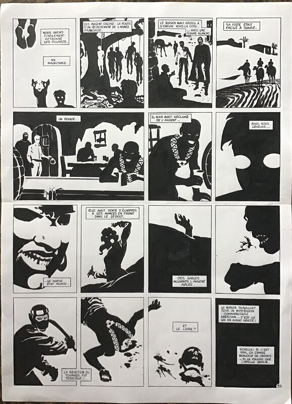 Franck Biancarelli, Serge Le Tendre, LE LIVRE DES DESTINS T.2 - pl.33 - Planche originale