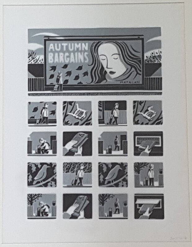 Automne - planche by Jon McNaught - Comic Strip
