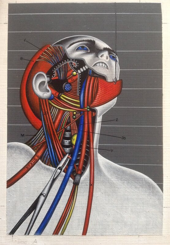 Kelek Keleck Les Androïdes Rêvent-ils Moutons Électriques ? . Couverture Originale Philip K Dick  Éo Titres SF 15  Blade Runner - Couverture originale