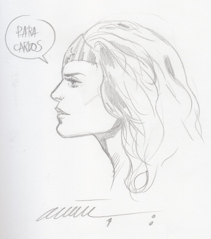 Wonder Woman par Daniel Acuña - Dédicace