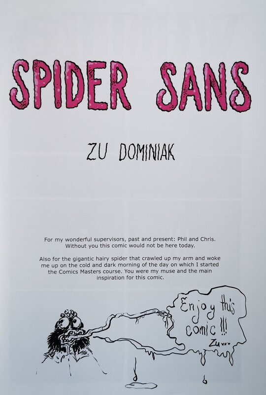 SPIDER SANS by Zu Dominiak - Sketch