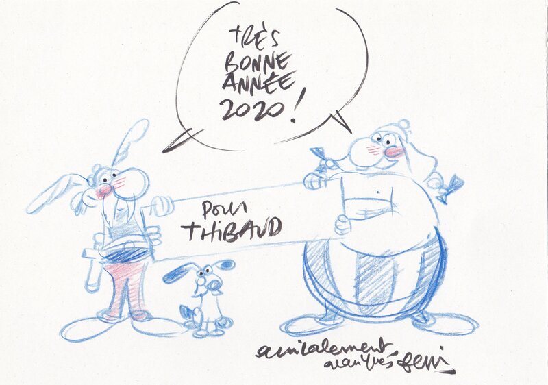 Astérix,obélix et Idéfix par Jean-Yves Ferri actuel scénariste - Sketch