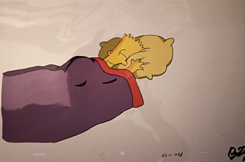 Les Simpsons by Matt Groening - Original art