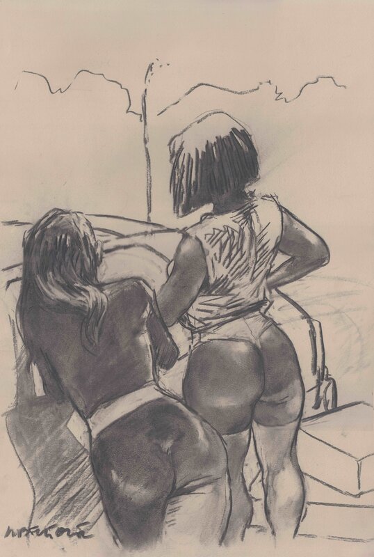 Femmes by Liberatore - Original Illustration