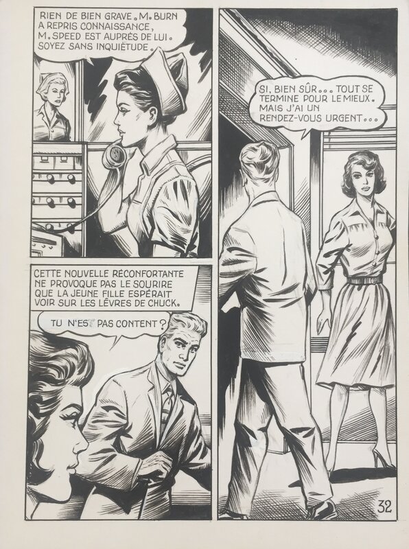 Johnny Speed by René Brantonne - Comic Strip