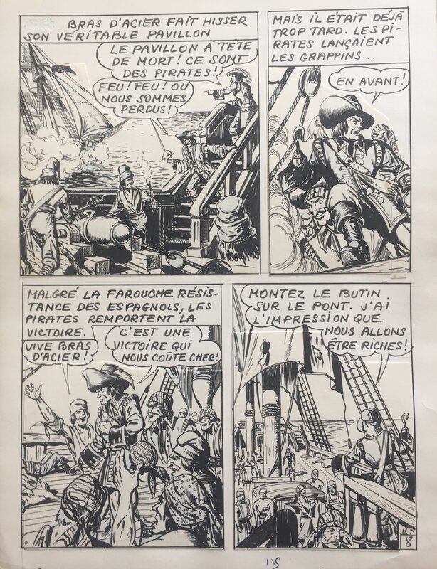 Le Corsaire Manchot by Bob Dan - Comic Strip