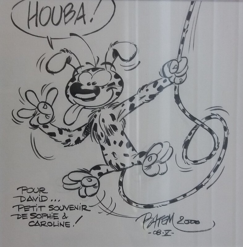 Le Marsupilami par Batem - Illustration originale