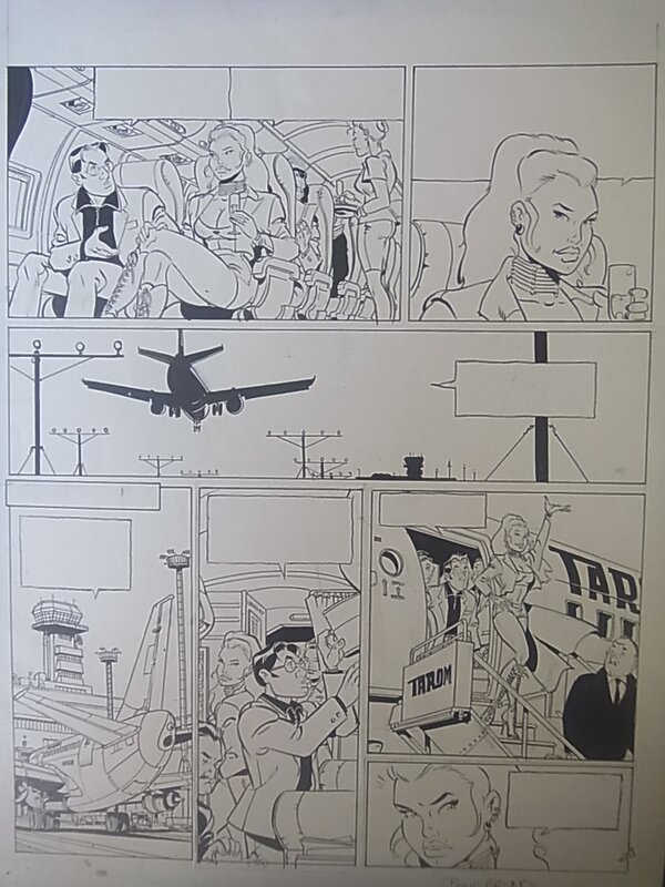 Meynet - Tatiana K. Tome 2 - Planche originale