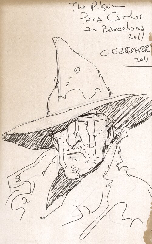 Peregrino by Carlos Ezquerra - Sketch
