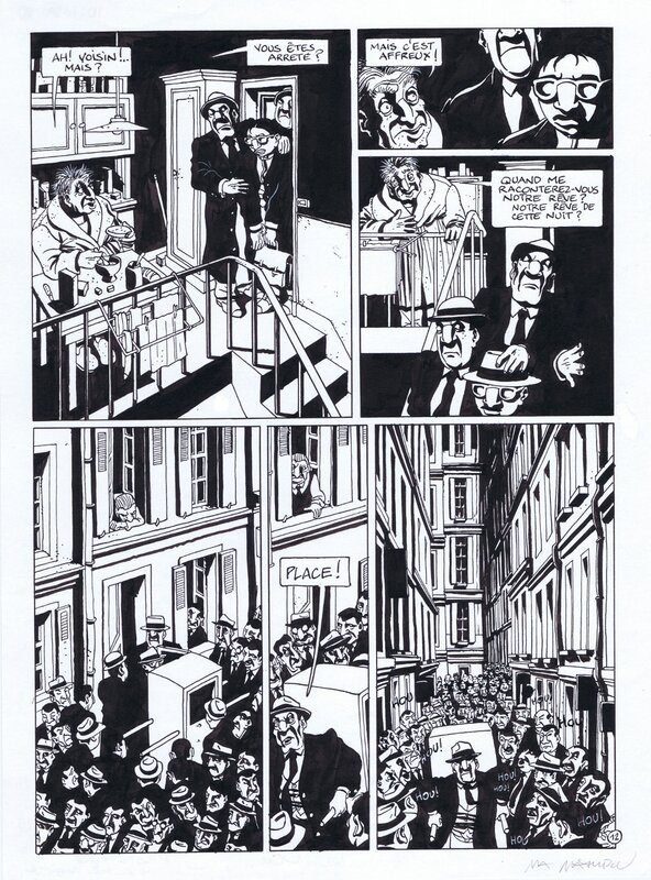 Julius Corentin Acquefacques Tome 2. La Qu... page 14 by Marc Antoine-Mathieu - Comic Strip