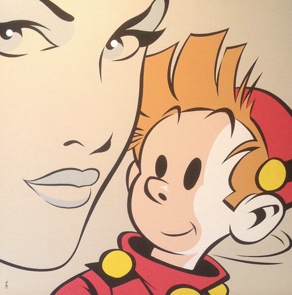 Le Spirou de Walter Minus - Original art