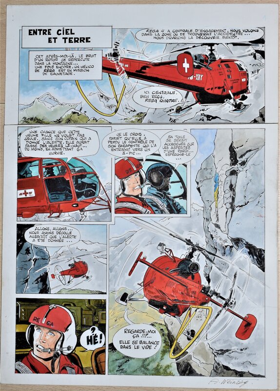 Opération sauvetage by Albert Weinberg, Jean-françois LUY - Comic Strip