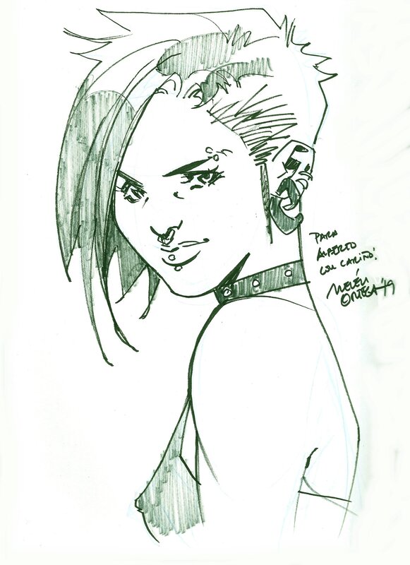 Lisbeth Salander by Belén Ortega - Sketch