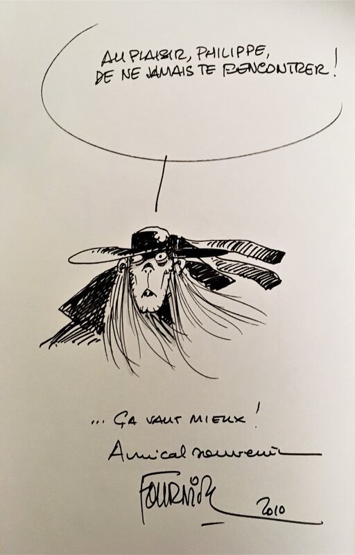 Jean-Claude Fournier - L'Ankou (dédicace 2010) - Sketch