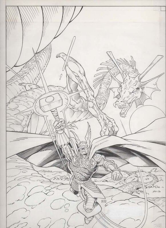 Couverture Thor de  Ciro Tota - Original Cover