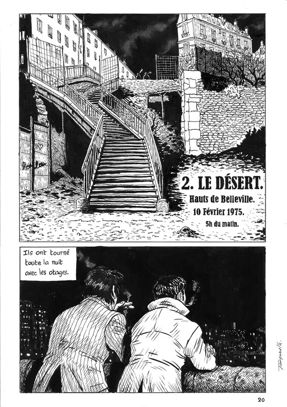 Hervé Tanquerelle – Les Faux Visages - Comic Strip