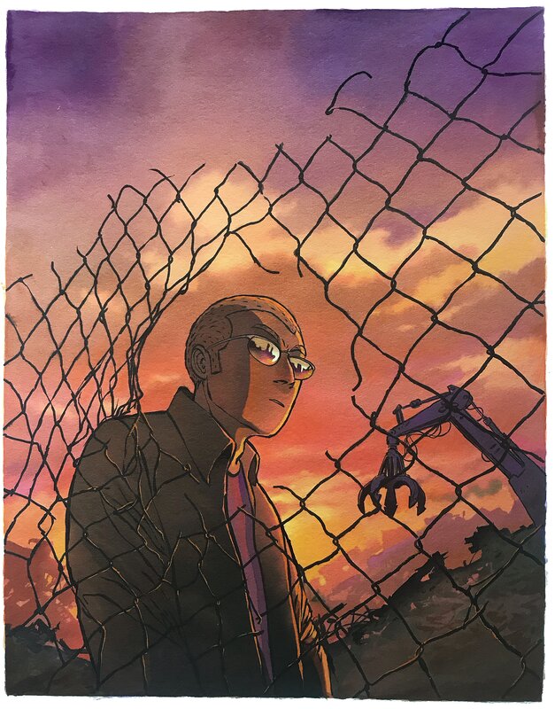 En vente - Luc Jacamon, Couverture Tome 2 