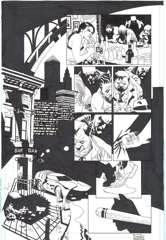 Eduardo Risso, Brian Azzarello, Batman Knight of Vengeance - Comic Strip