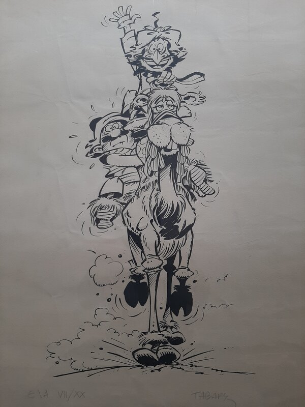 Iznogoud par Jean Tabary - Planche originale