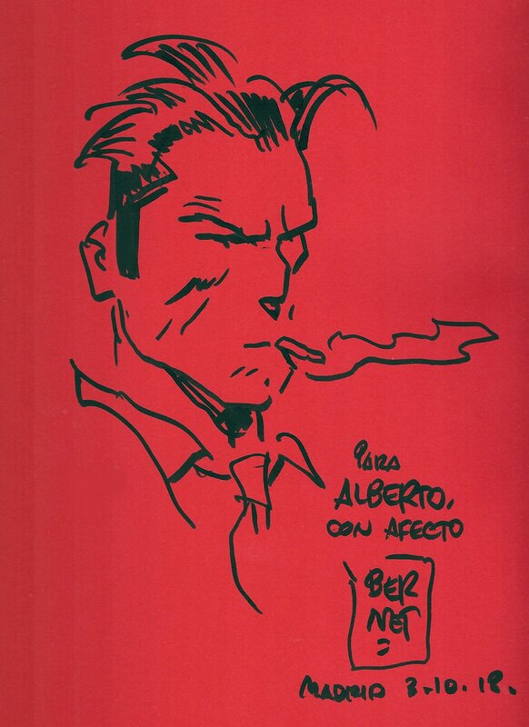 Torpedo by Jordi Bernet - Sketch