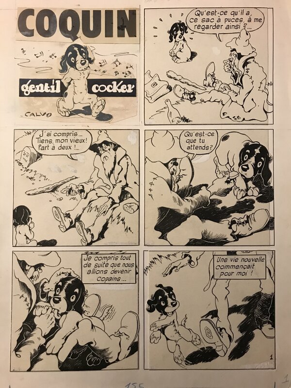 Edmond-François Calvo, Coquin : premiere parution - Comic Strip