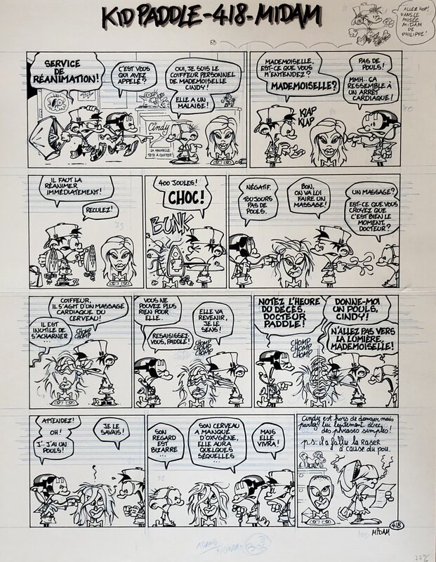 Midam, Kid Paddle - gag n°418 - Comic Strip