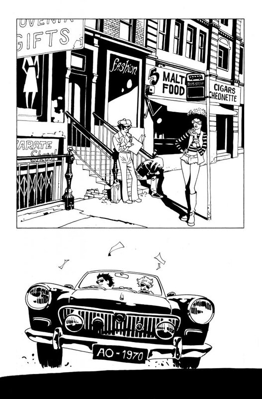 Art Ops N° 6 Page 6 par Eduardo Risso, Shaun Simon, Laura Allred - Planche originale