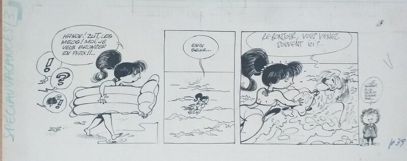 Bernard Hislaire, Frédéric Jannin, Les mésaventures de Noisette - Comic Strip