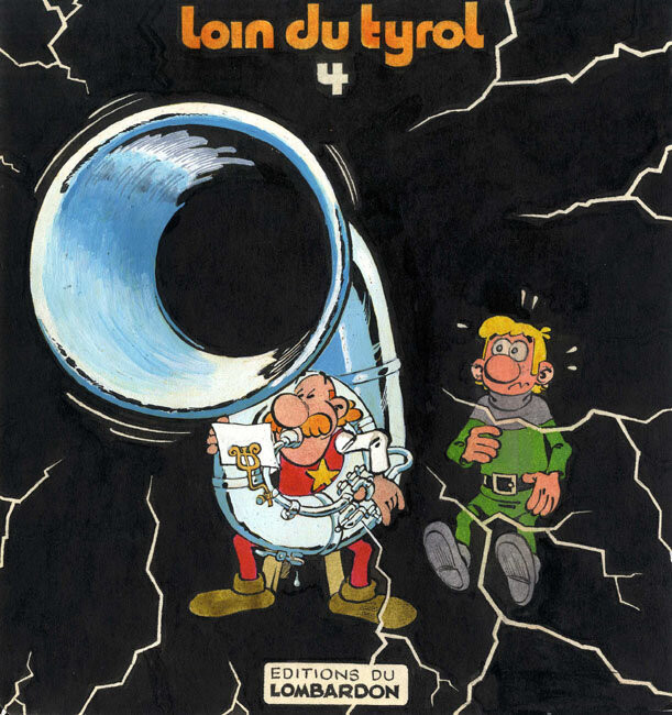 Turk - Robin Dubois - Loin du Tyrol (tome 4) - Couverture - Original Cover