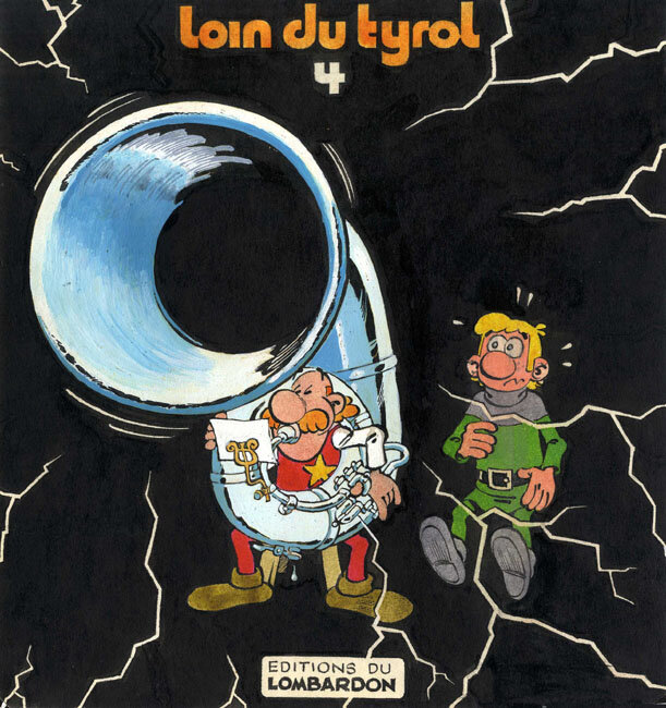 Turk - Robin Dubois - Loin du Tyrol (tome 4) - Couverture - Couverture originale