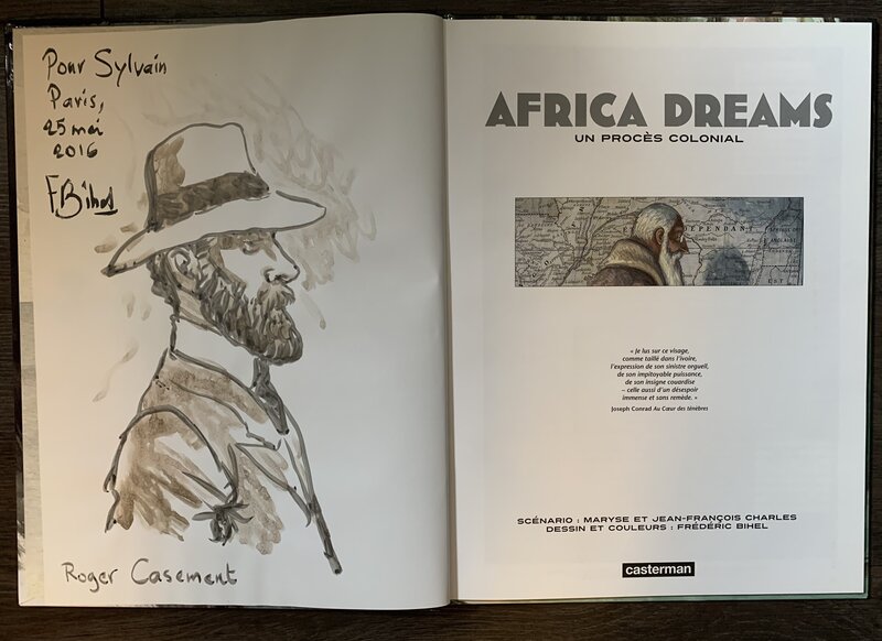 Frédéric Bihel, Africa DREAM - UN PROCES COLONIAL - Dédicace