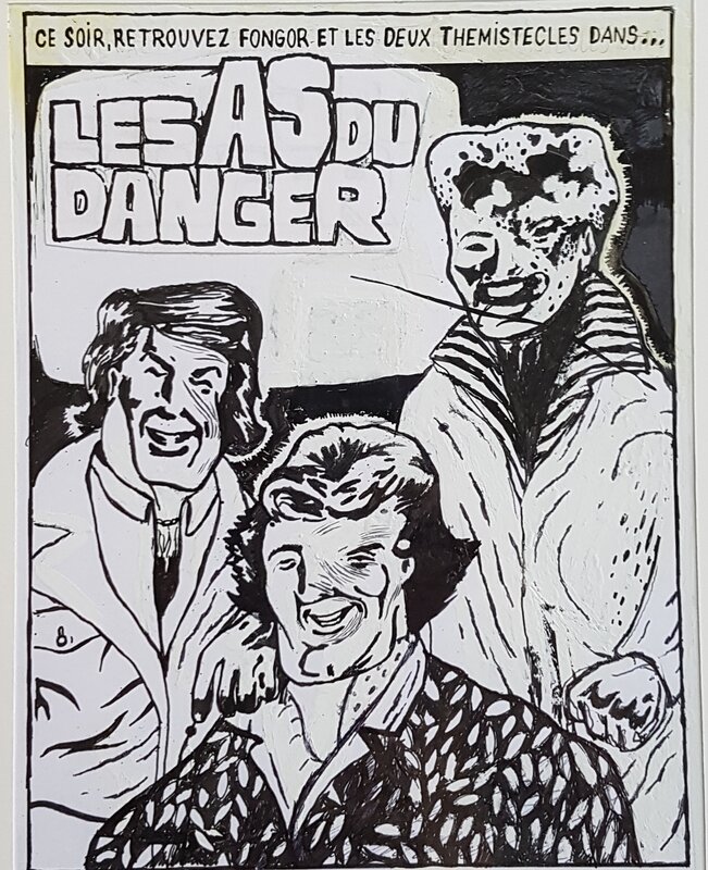 LES AS DU DANGER by Pierre La Police - Comic Strip