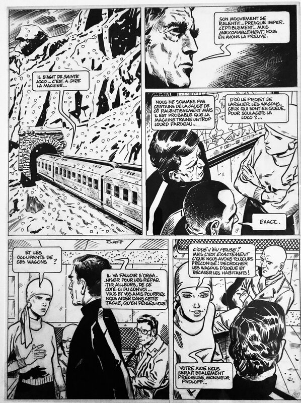 Transperceneige p55 by Jean-Marc Rochette, Jacques Lob - Comic Strip