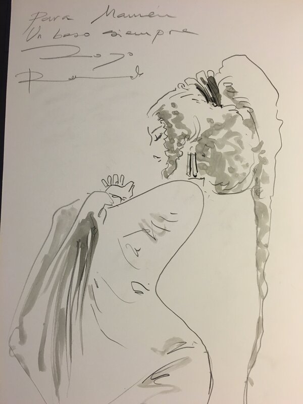 Apocalyse Luz by Luis Royo - Sketch