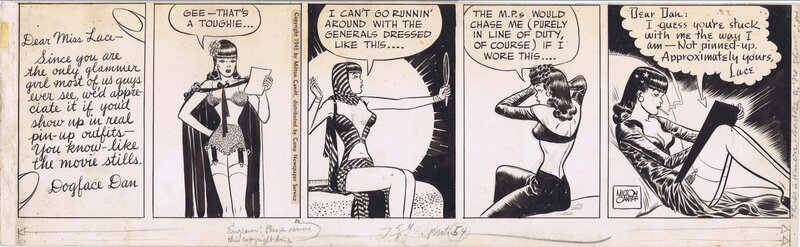 Male Call by Milton Caniff - Planche originale