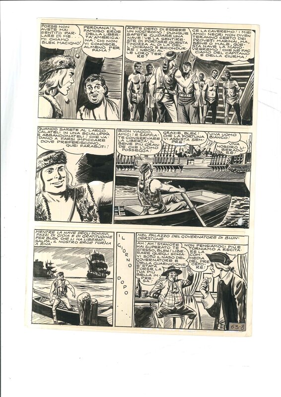 EsseGesse, Blek anti-slavery strips - Comic Strip