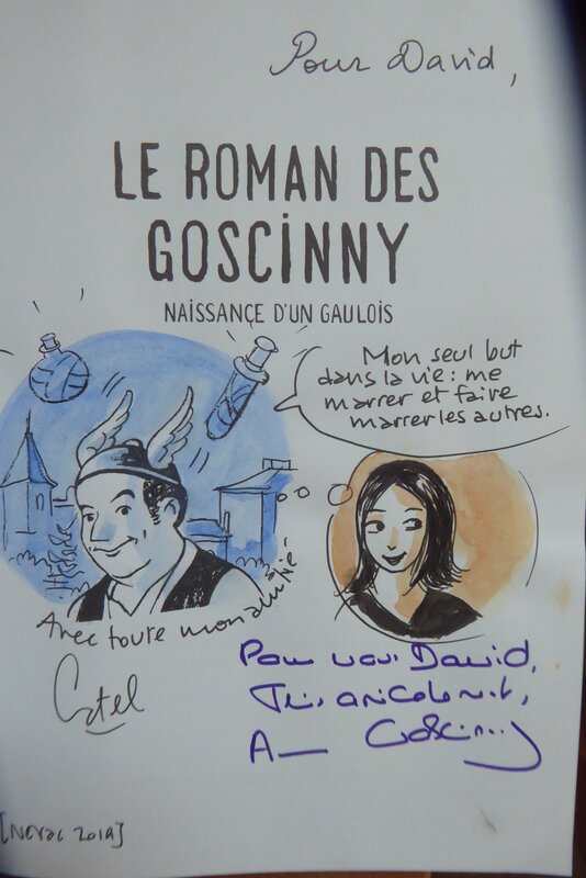 Catel, Le roman des goscinny - Sketch