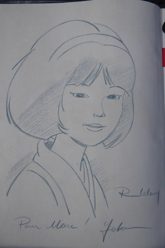 Yoko tsuno by Roger Leloup - Sketch