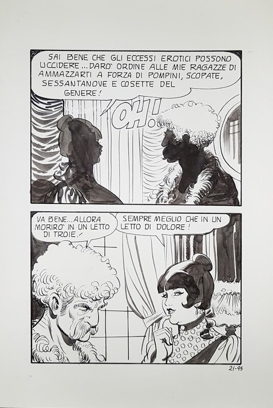 Casino #21 p95 par Leone Frollo - Planche originale