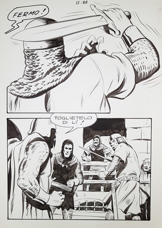 Lucifera #17 p88 par Leone Frollo - Planche originale