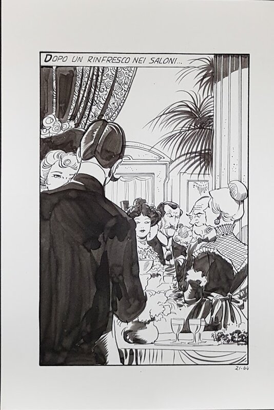 Casino #21 p64 par Leone Frollo - Planche originale