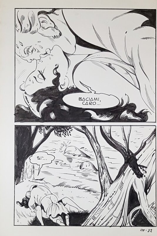 Maghella #110 p32 par Mario Janni - Planche originale