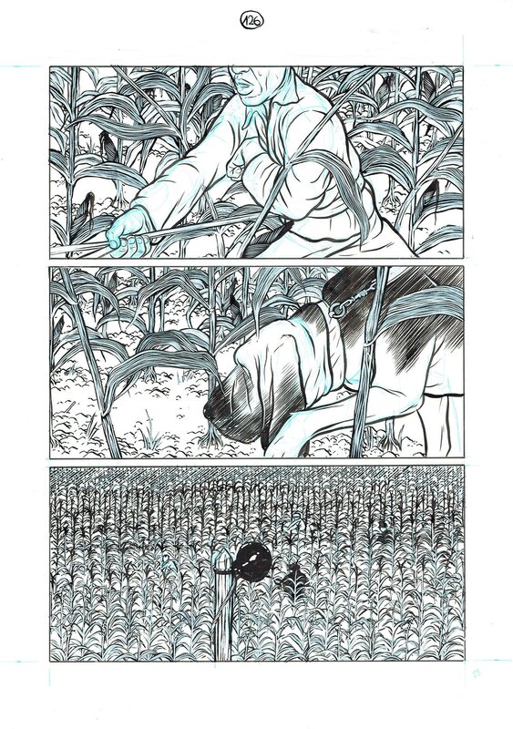 En vente - Alex W. Inker, Un travail comme un autre - page 126 - Planche originale