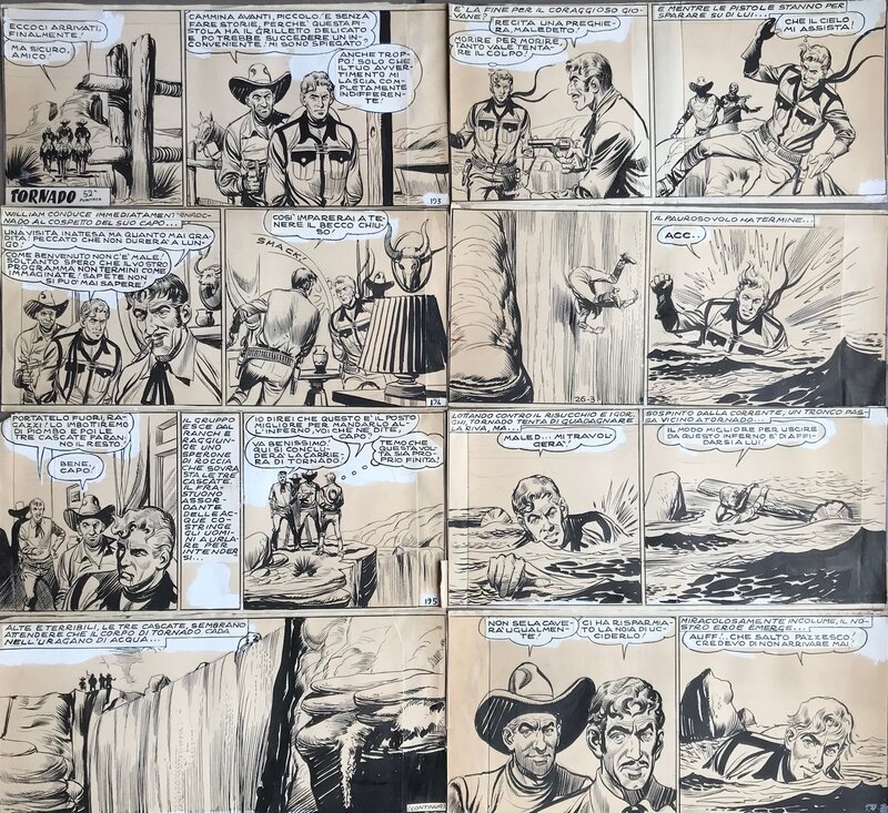 Emilio Uberti, Tornado 52ème épisode p 193 à 200 - Comic Strip