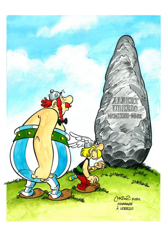 Maciej Mazur, Albert Uderzo, In memory of Albert Uderzo - Œuvre originale