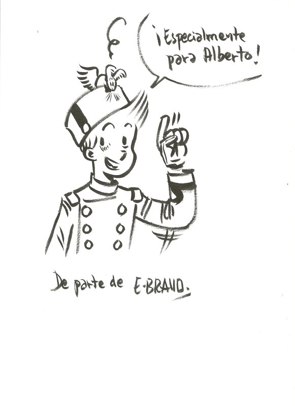 Spirou by Émile Bravo - Sketch
