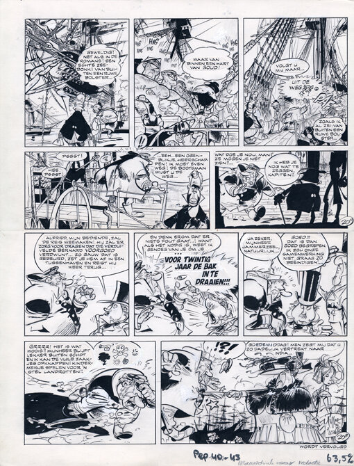 Daan Jippes | 1972 | Twee voor thee pag. 20 - Comic Strip