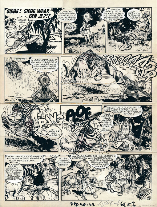 Daan Jippes | 1972 | Twee voor thee pag. 35 - Comic Strip