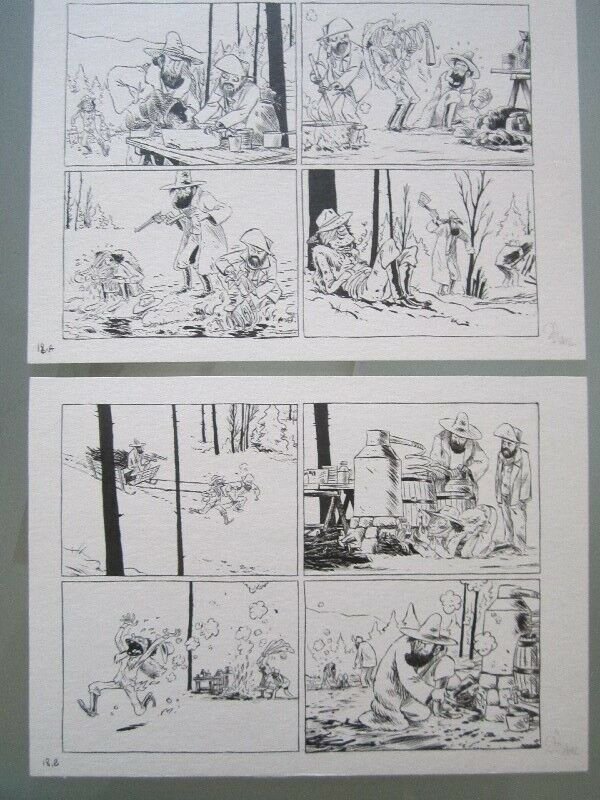 Jérôme Jouvray, Planche originale lincoln tome 7 - Comic Strip