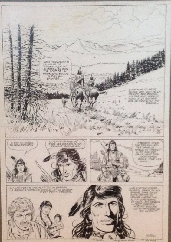 Loup noir by Kline - Comic Strip
